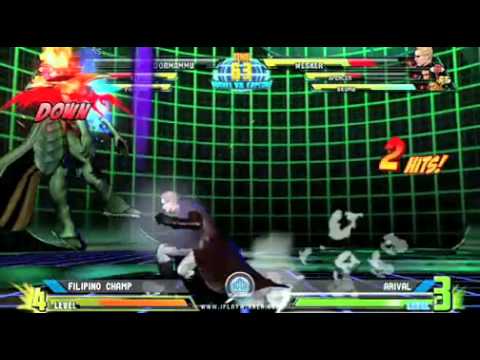 Starbase Arcade MVC3: Filipino Champ vs A Rival - Winners Bracket
