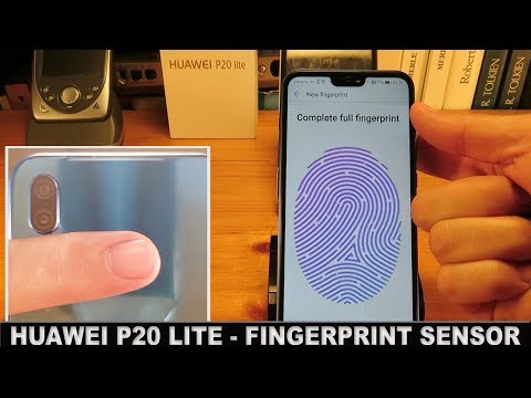 Huawei P20 Lite  -  Fingerprint Sensor