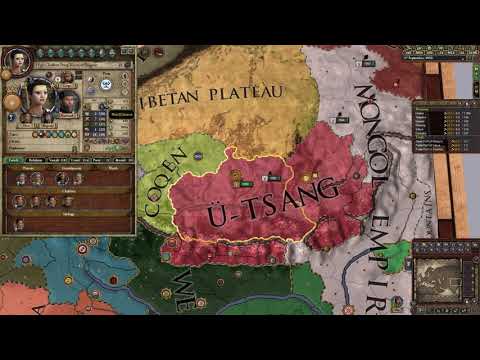 Let's play CK2 Jade Dragon with CK2+ mod / Lhaze (Tibet) - part 95