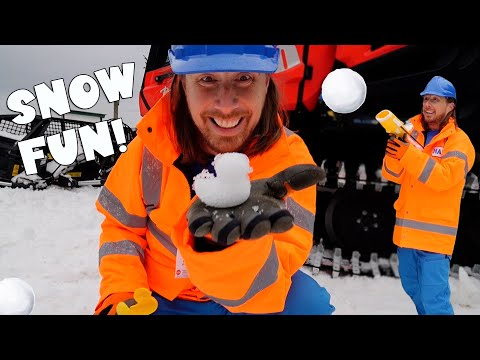 Fun in the Snow | Playing with Snow Toys | Kids Music - Kingdom Kids Zone, Sing With Me - Handyman Hal - Music for Kids