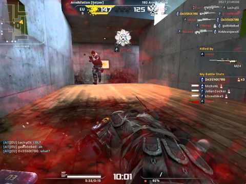 A.v.A Fr-F2 Sniper Gallery 38-17 Gameplay [HD 1080p] (Alliance Of Valiant Arms)