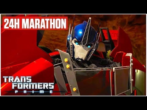 Transformers: Prime COMPLETE SERIES! 24H MARATHON 🔴  |  Full Episodes | Transformers Official