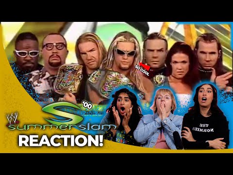 The Girls get an Attitude - SummerSlam 2000 TLC Triple Tag Match (Hardyz, Dudleyz, Christian + Edge)