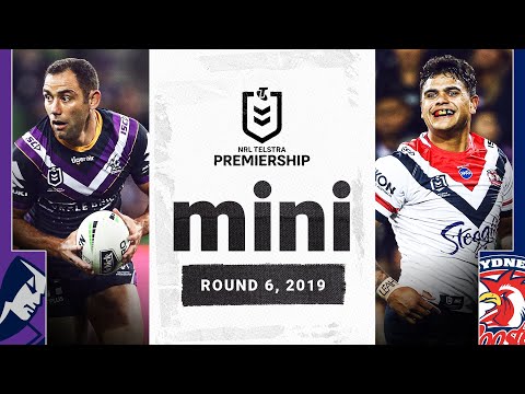NRL Highlights | Another Storm and Roosters classic | Match Mini | Round 6, 2019 | NRL