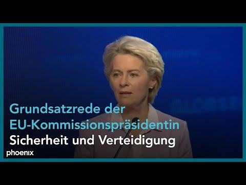 GLOBESEC 2022: Grundsatzrede von Ursula von Leyen (Originalton)