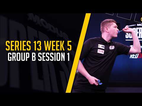 GROUP B BEGINS!!!🎯 🤩 | Live Darts |  Series 13 Week 5 | Group B Session 1