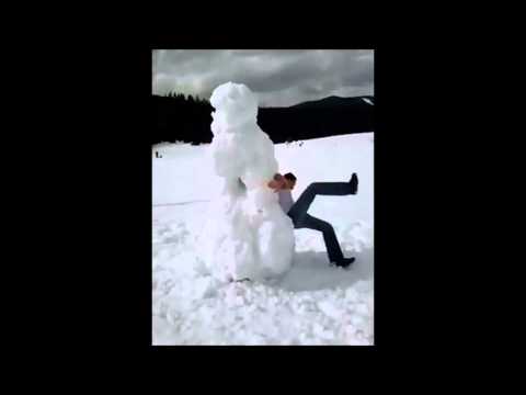 Vedad Kadric - Snowyman fight (winter 2013)