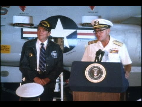 President Reagan's Remarks at Reenlistment Ceremony on USS Constellation on August 20, 1981