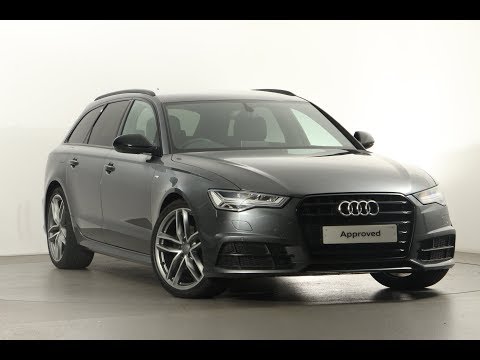 GF67LRU AUDI A6 AVANT TDI ULTRA S LINE BLACK EDITION GREY 2017, Derby Audi