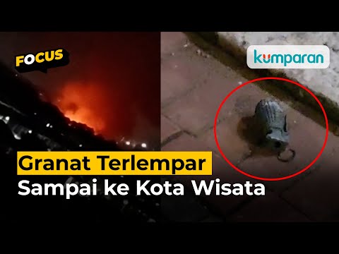 Granat dari Gudang Amunisi TNI yang Meledak Terlempar hingga ke Pemukiman Warga