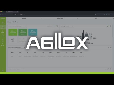 The new AGILOX Analytics has just been launched