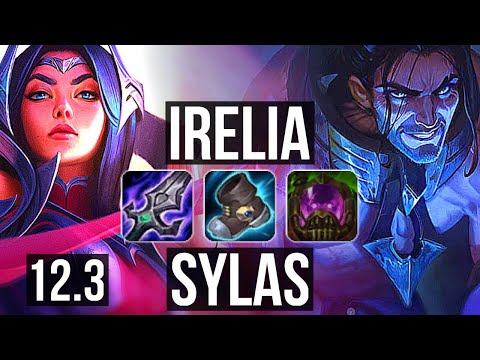 IRELIA vs SYLAS (TOP) | 7 solo kills, 66% winrate, 15/3/5, Dominating | EUW Master | 12.3