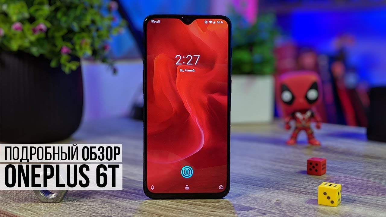 Смартфон OnePlus 6T 8/256Gb Mirror Black (Зеркальный черный) EU