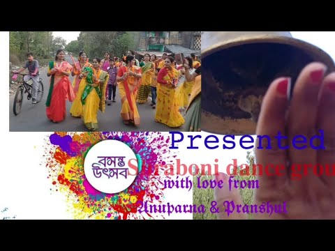 #Bosonto_utsab #dance #love #celebrations @anuparnaandpranshul2627