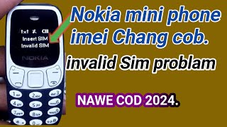Nokia bm10 mini mobile imei change code