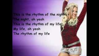 Cascada  Rhythm Of The Night lyrics HD