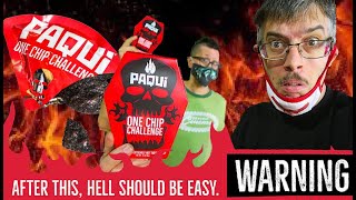Paqui One Chip Challenge 2020 !!! Real Reaction , Hottest Chip in the World 🔥 🔥