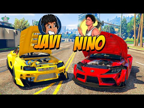 RD Javi vs The Niño in GTA RP Drag Races