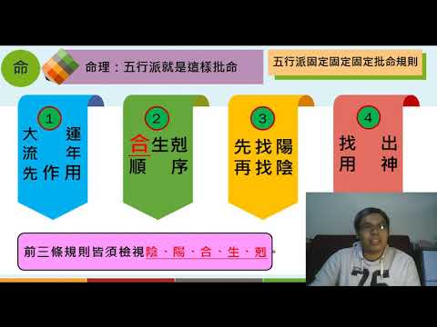 五行派批命規則