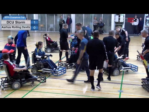 EPFA Champions Cup - Game 1 Day 3 - DCU Storm v Aarhus Rolling Devils