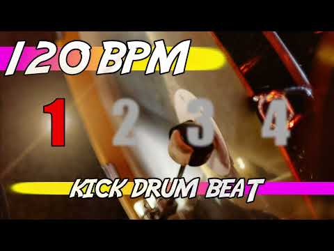 ✅ 120 BPM Kick Drum Beat 🥁 10 minutes backing track