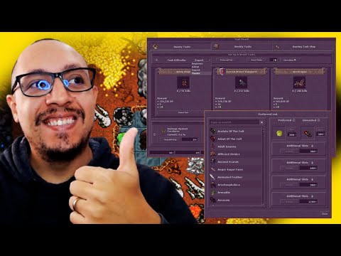 TIBIA - NEW TASK SYSTEM IS AMAZING 🔥 - TEASER 5 WINTER UPDATE 🔥