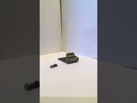 Сборка Лего военного танка т-34 чек !!! 2 часть