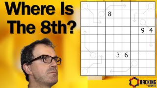 A Sudoku With Only 7 Given Arrows. Where Is The 8th?