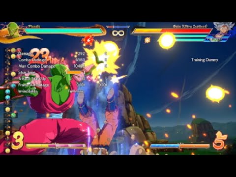 DBFZ Piccolo Sparking Routes