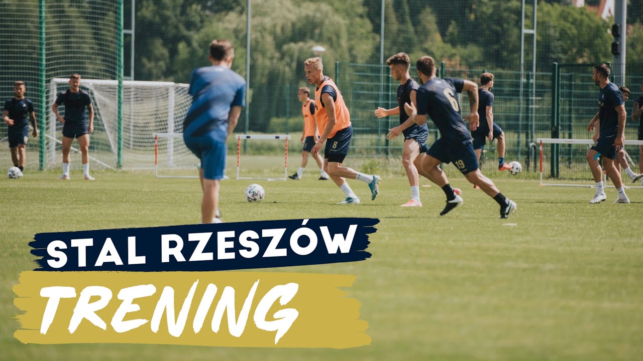 Piłkarze Stali Rzeszów przygotowują się do sezonu 2021/2022 [WIDEO]