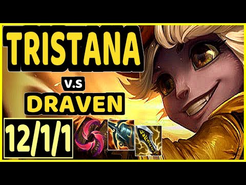 ATTILA (TRISTANA) vs DRAVEN - 12/1/1 KDA BOTTOM ADC GAMEPLAY - EUW Ranked MASTER