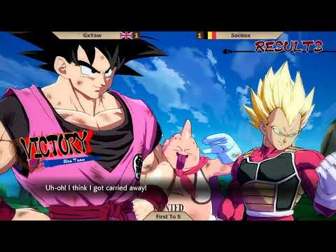 THE SAUCE LEVELS??? Saiibox's Majin Buu vs GxYaw's Blue Team FT5 - Wanted DBFZ Ep16