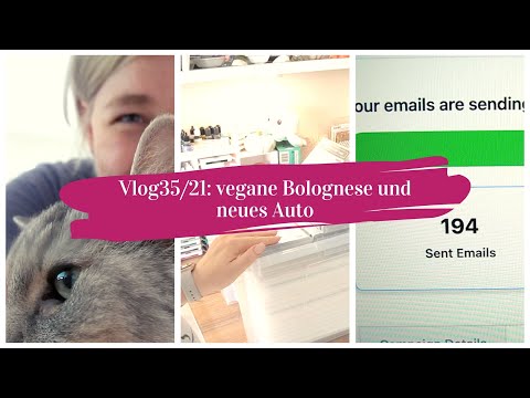 Vlog 35/21 - vegane Bolognese zu empfehlen | neues Auto 🤩 | Einladung zur Weihnachtsfeier raus
