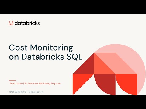 Watch: Cost Management in Databricks SQL