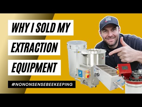 Why I Sold 40 Percent Of My Honey Extraction Equipment - Honey House Efficiency Upgrade