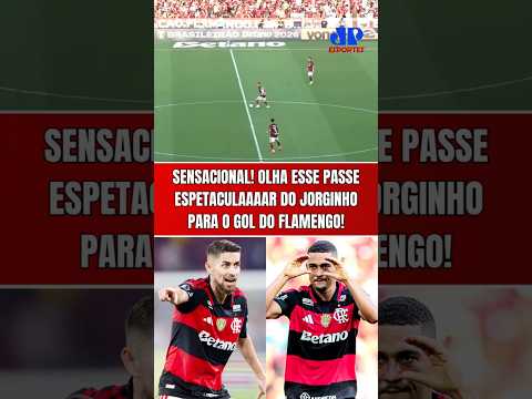 QUE ESPETÁCULO! O FLAMENGO METEU GOL NO BOTAFOGO APÓS UM PASSE INCRÍVEL DO JORGINHO PRO SAMUEL LINO!