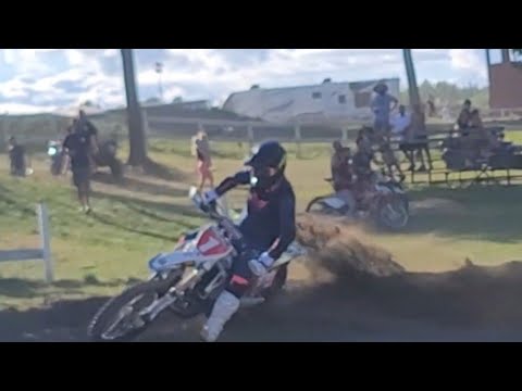 ROBBIE MARSHALL ON 2013 2 STROKE WINS  AT JDAY OFF ROAD HEMONDS MAINE