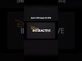 Logo History Shorts Disney Interactive 2012 2015
