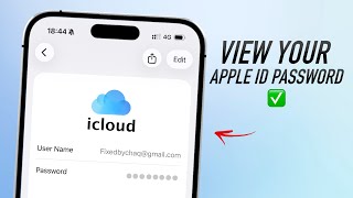 How To See Your Apple ID Password On iPhone