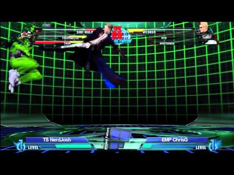 TS NerdJosh vs EMP ChrisG Grand Finals (MvC3)