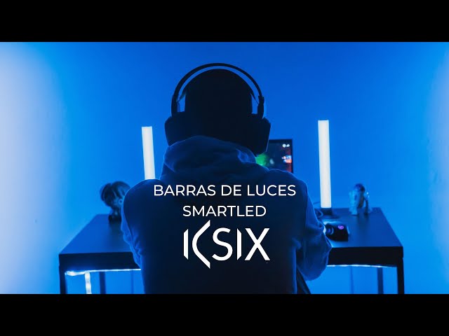Barre luminose Ksix SmartLED RGBIC 35 lumen Confezione da 2 unità video