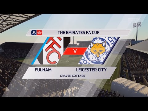 Fulham vs Leicester City l FIFA 19 Player Career Mode #1