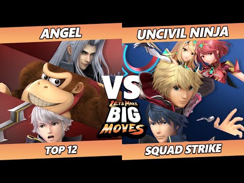 LMBM 2022 Top 12 - Angel Vs. Uncivil Ninja - SSBU Ultimate Tournament
