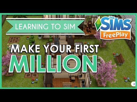 Part of a video titled Make Millions of Simoleons Selling Real Estate! | The Sims Freeplay