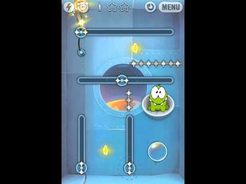 Cut the Rope Cosmic Box Level 6 Walkthrough