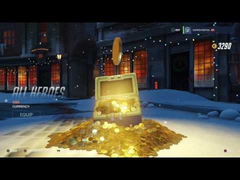 Overwatch Winter Wonderland: LootBox Unboxings and Holiday Skins Viewing