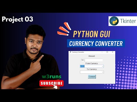Build a Currency Converter App with Tkinter (Python GUI Project)