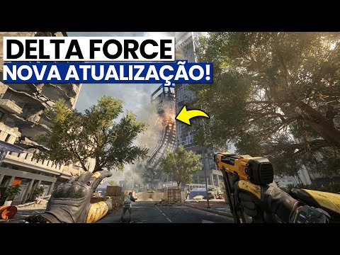 NOVA GRANDE ATUALIZAÇÃO do Delta Force Mobile, GTA de ANIME em PORTUGUÊS e mais
