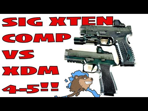 Sig Xten Comp 10mm vs Springfield XDM Elite 4 5 10mm