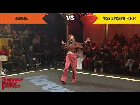 Mariana vs Miss Sunshine Fleur BEST 12 Waacking Forever – Summer Dance Forever 2021